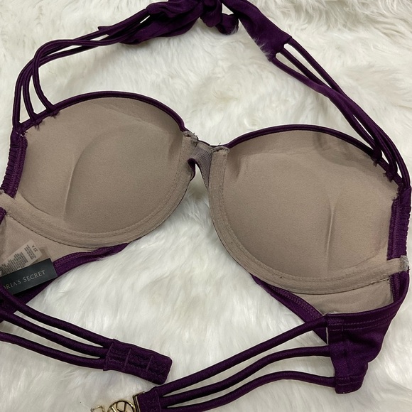 Victoria's Secret Purple Bombshell Swim Top - Picture 8 of 9